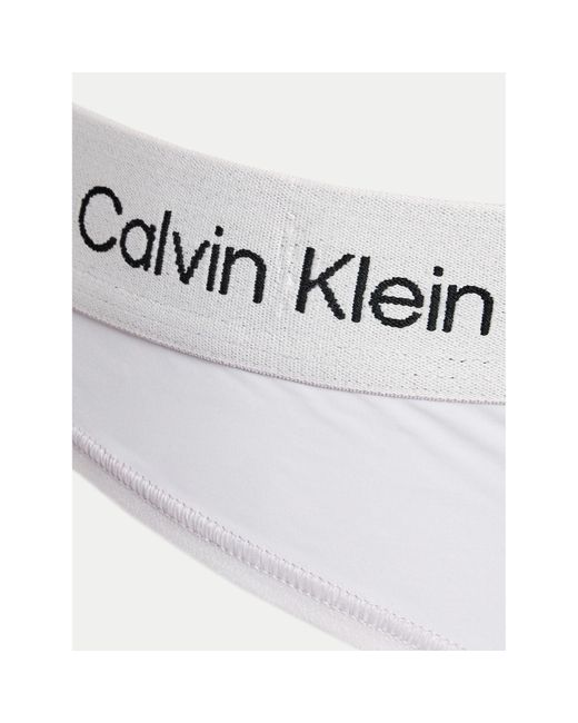 Calvin Klein White Stringtanga 000Qf7248E