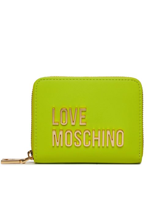 Love Moschino Green Große Damen Geldbörse Jc5613Pp1Ikd0404 Lime