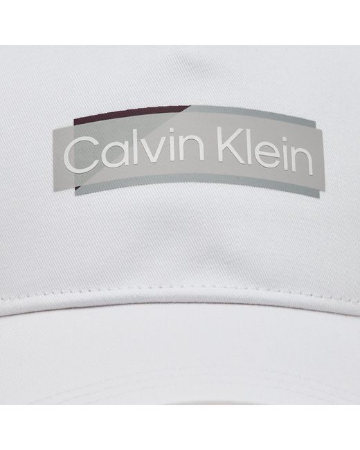 Calvin Klein Cap Layerd Logo Bb Cap K50K510970 Weiß in White für Herren