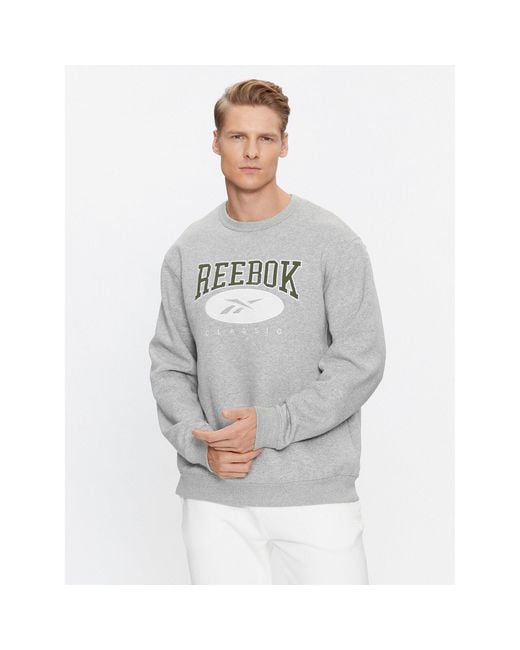 Reebok Sweatshirt Archive Essentials Im1532 Regular Fit in Gray für Herren