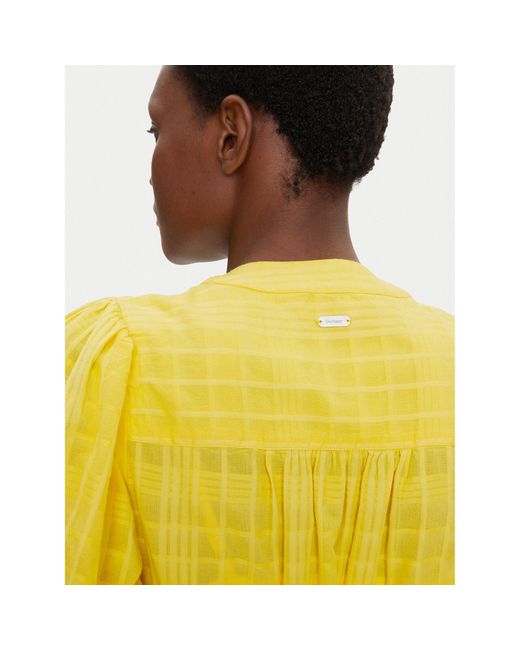 Barbour Yellow Sommerkleid Ldr0893Ye32 Regular Fit