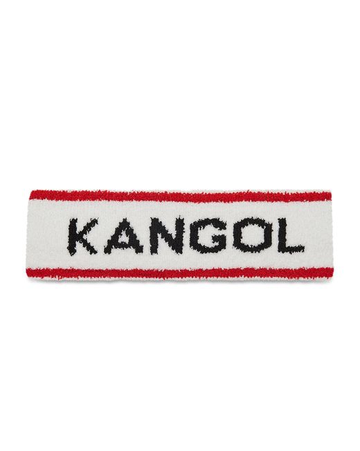 Kangol Red Stirnband Bermuda Stripe Headband K3302St Weiß
