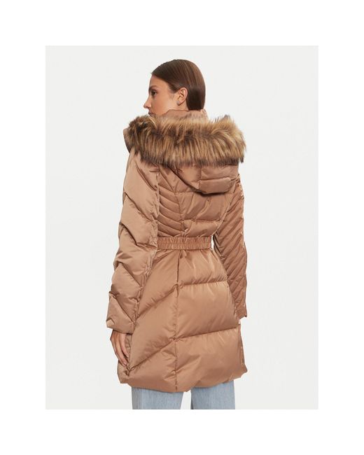 Guess White Daunenjacke New Olga W4Bl40 Wex52 Regular Fit