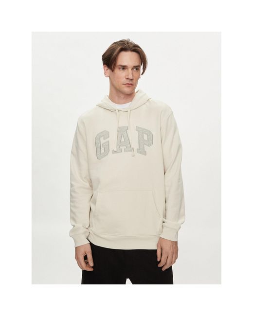 Gap Sweatshirt 868453-02 Regular Fit in White für Herren