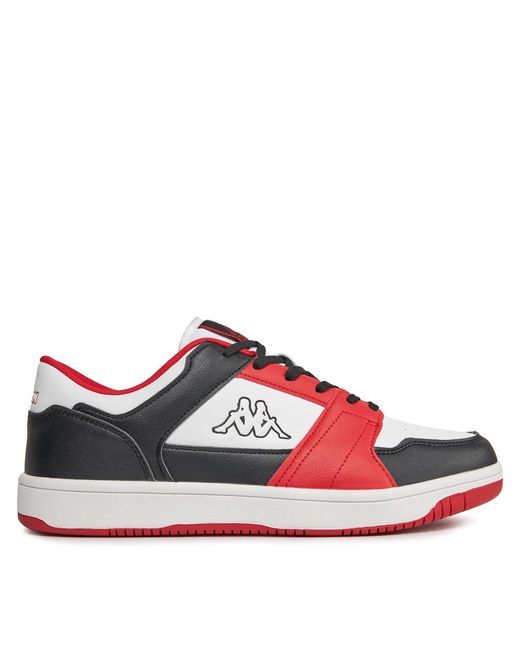 Kappa Sneakers Logo Bernal 361G13W Weiß in Red für Herren