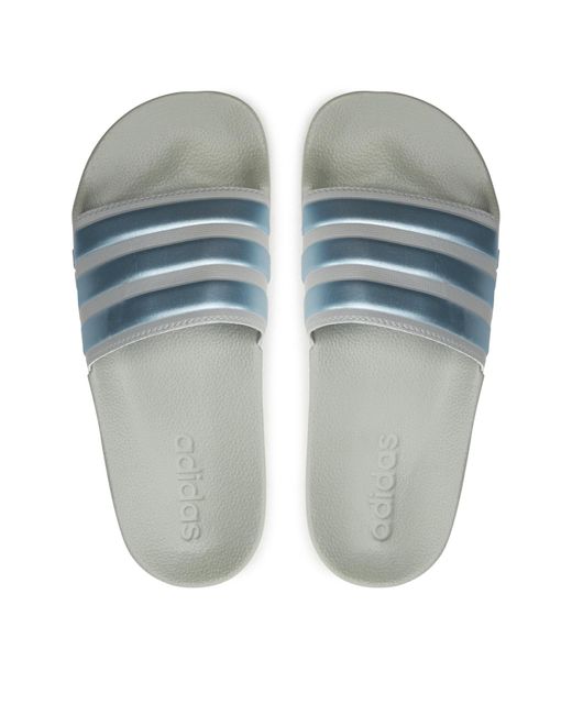 Adidas Blue Pantoletten Adilette Shower Slides If0893