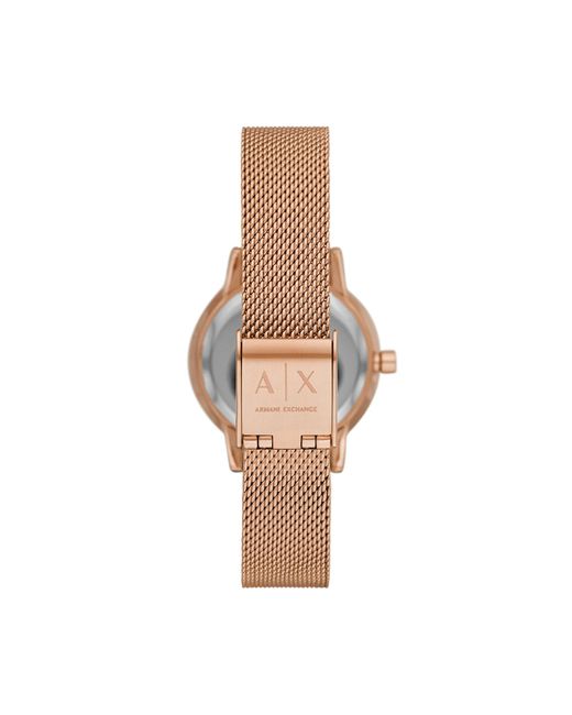Armani Exchange White Uhr Und Armband Set Lola Ax7121