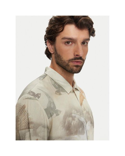 Baldessarini Hemd B3 56007.3634 Regular Fit in Natural für Herren