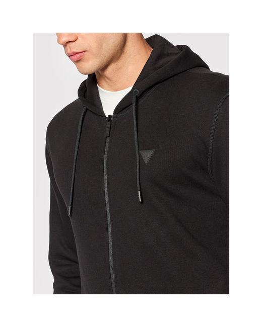 Guess Sweatshirt Z2Yq28 Kaij1 Regular Fit in Black für Herren