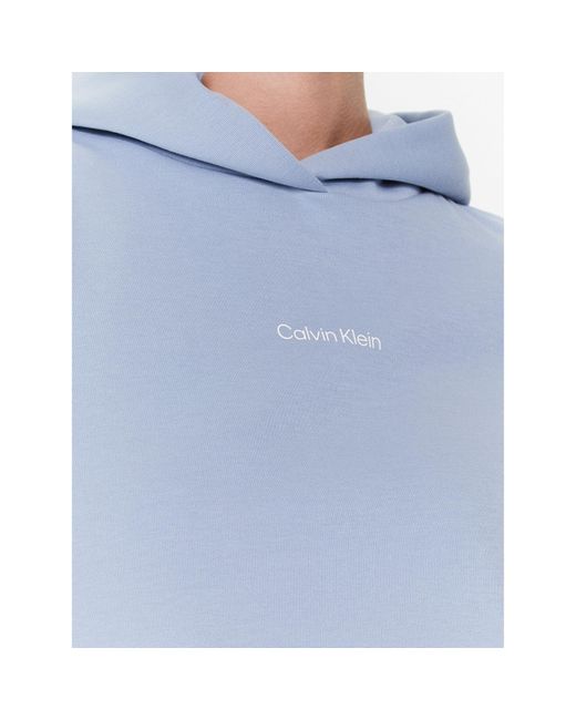 Calvin Klein Blue Sweatshirt Micro Logo Essential K20K205452 Regular Fit