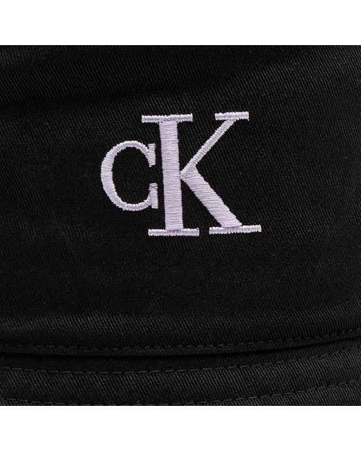 Calvin Klein Black Hut Bucket Monogram Embro K60K612320