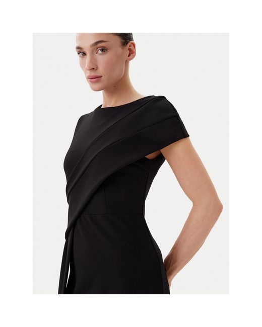 Rinascimento Black Coctailkleid Cfc0019923002 Regular Fit