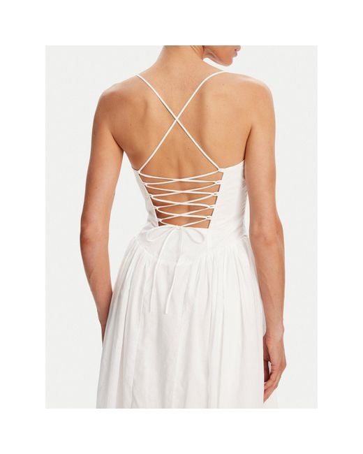 Bardot White Abendkleid Estie 59786Db Regular Fit