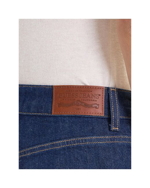 Guess Blue Jeansrock W5Bd96 D002A Regular Fit