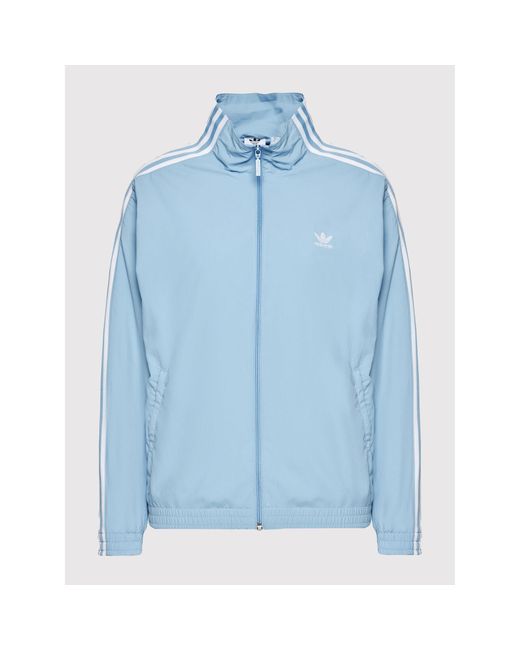 Adidas Blue Übergangsjacke Adicolor Classics Lock-Up Track H20541 Regular Fit