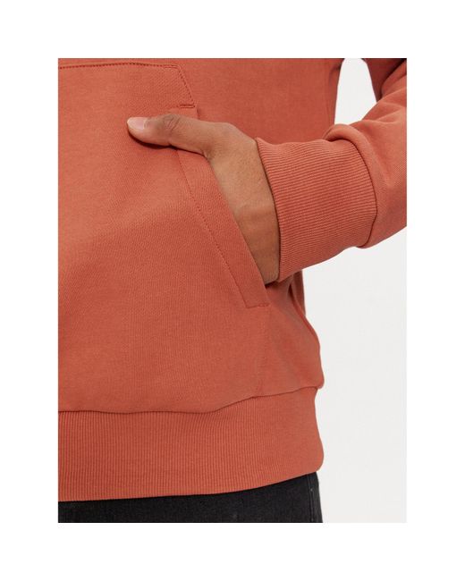 Calvin Klein Sweatshirt Hero K10K111345 Relaxed Fit in Orange für Herren