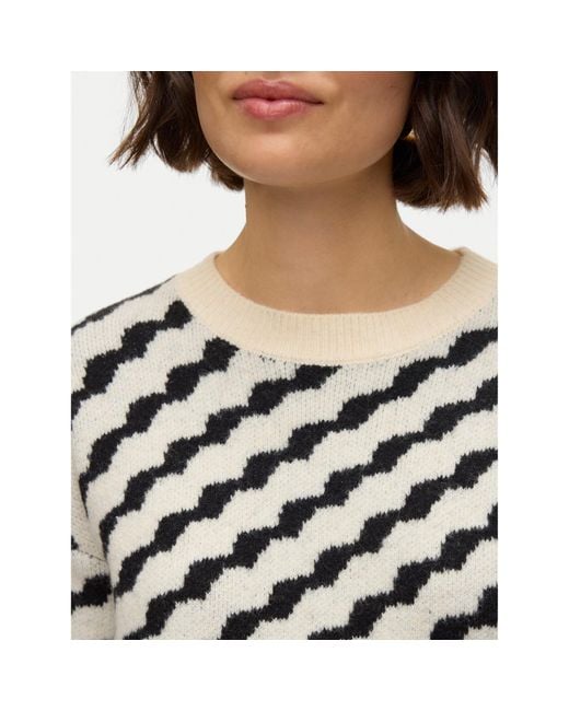 Vero Moda Natural Pullover Lara 10310862 Regular Fit