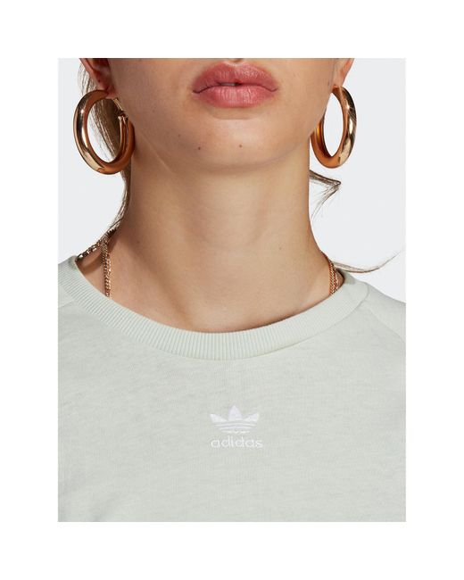 Adidas Gray T-Shirt ESSENTIALS+ MADE WITH HEMP