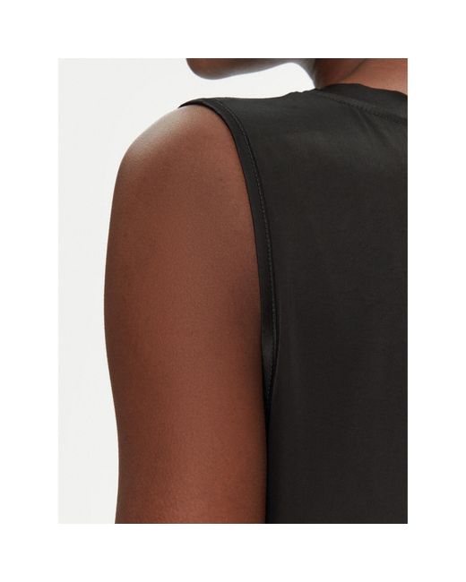 ViCOLO Black Bluse Td0006 Relaxed Fit
