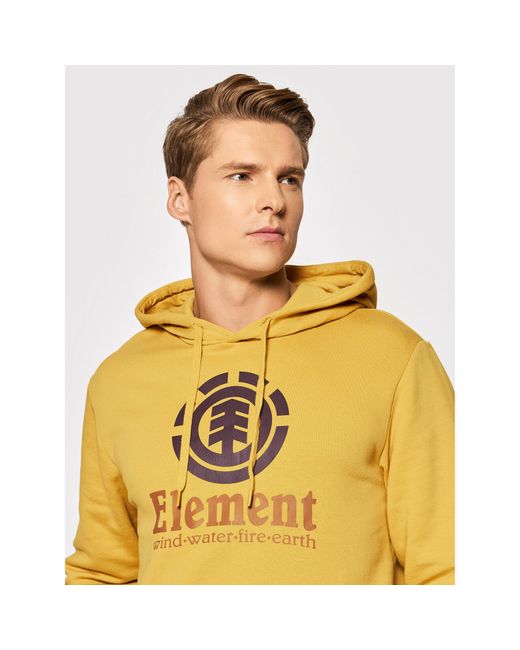 Element Sweatshirt Vertical U1Hob3 Regular Fit in Metallic für Herren