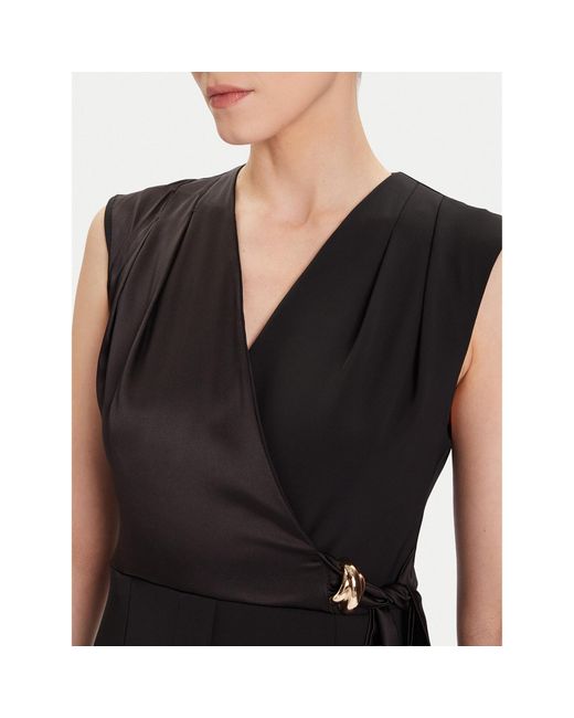 Rinascimento Black Jumpsuit Cfc0020066002 Regular Fit
