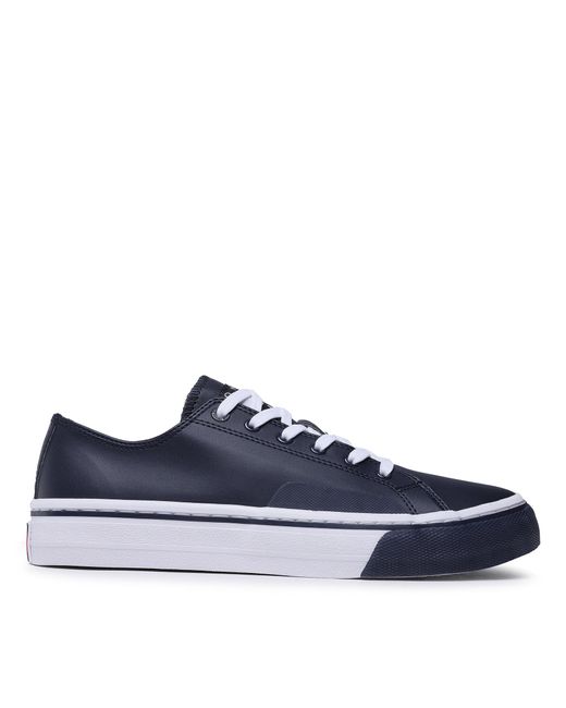 Tommy Hilfiger Sneakers Aus Stoff Lace Vulc Ess Em0Em01047 in Blue für Herren