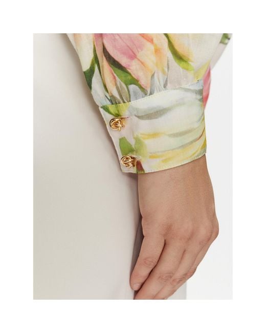 Guess Multicolor Bluse W5Gh85 Wh6C0 Regular Fit