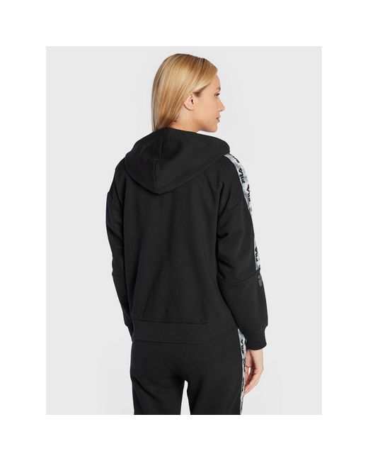Fila Black Sweatshirt Bercher Faw0285 Regular Fit