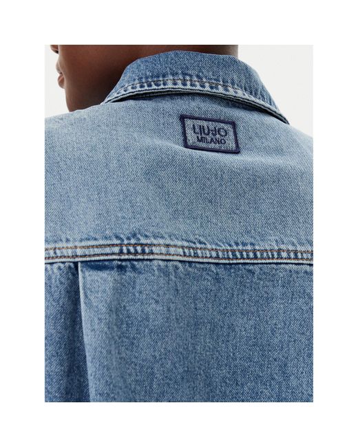 Liu Jo Blue Jeanskleid Ua5191 D4990 Regular Fit