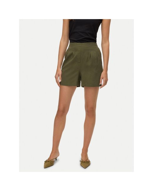Vero Moda Green Stoffshorts Jesmilo 10279694 Regular Fit