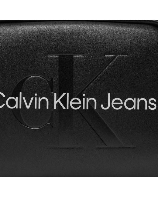 Calvin Klein Black Handtasche Sculpted Camera Bag18 Mono K60K612220