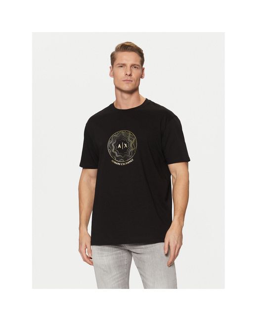 ARMANI EXCHANGE T-Shirt Xm000328 Af10364 Uc001 Regular Fit in Black für Herren