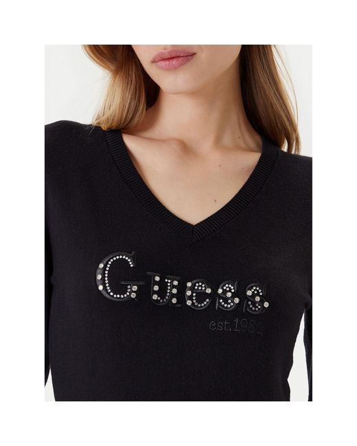 Guess Black Pullover W5Yr24 Z2Nq2 Regular Fit