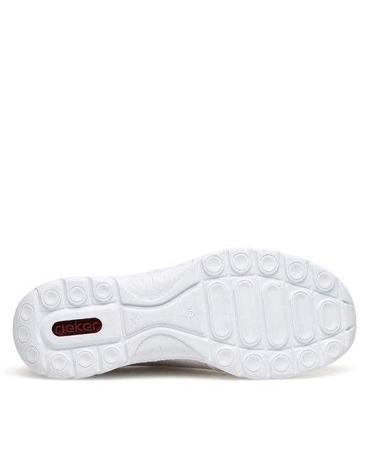Rieker White Sneakers L3294-80 Weiß