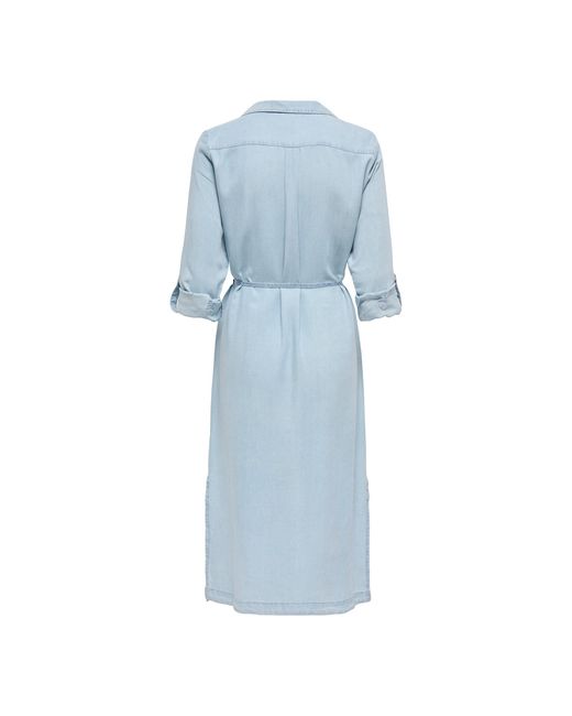 ONLY Blue Hemdkleid Charis 15337931 Regular Fit