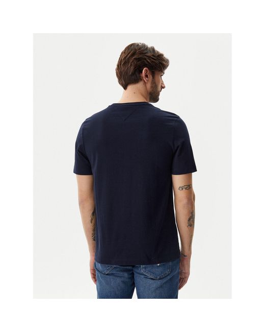Tommy Hilfiger T-Shirt Essential Mw0Mw37283 Regular Fit in Blue für Herren