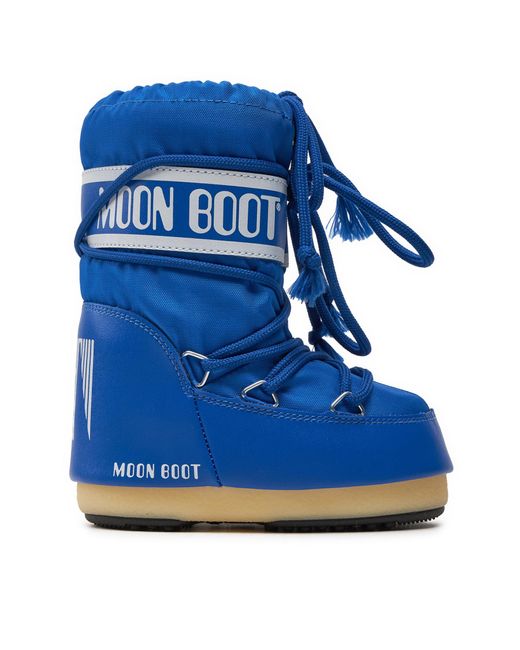 Moon Boot Blue Schneeschuhe Nylon 14004400075 M Blu Elettrico