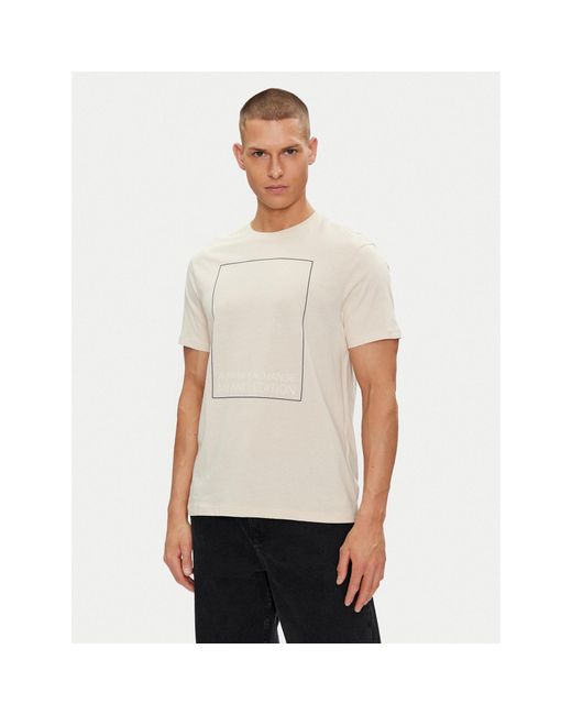 Armani Exchange T-Shirt 3Dzthb Zj8Ez 1792 Regular Fit in White für Herren