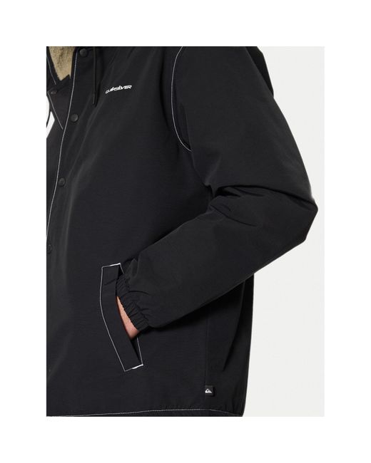 Quiksilver Übergangsjacke Rain Cloud Eqyjk04110 Regular Fit in Black für Herren