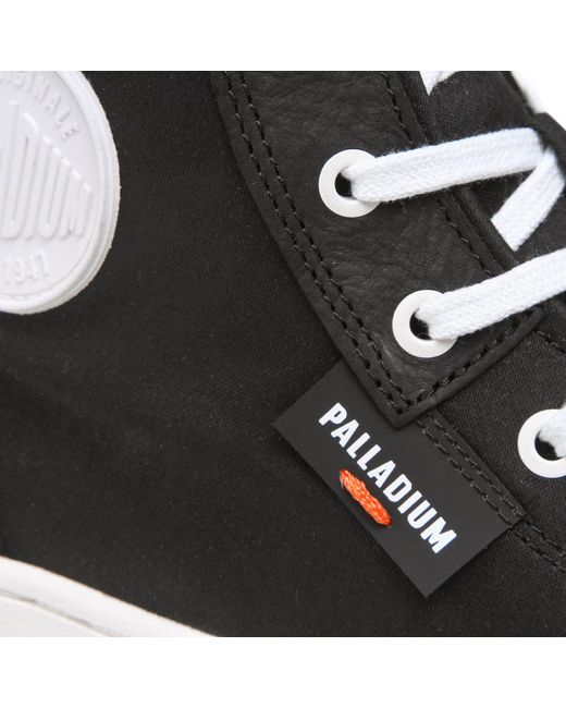 Palladium Black Sneakers Aus Stoff Pallatower Hi