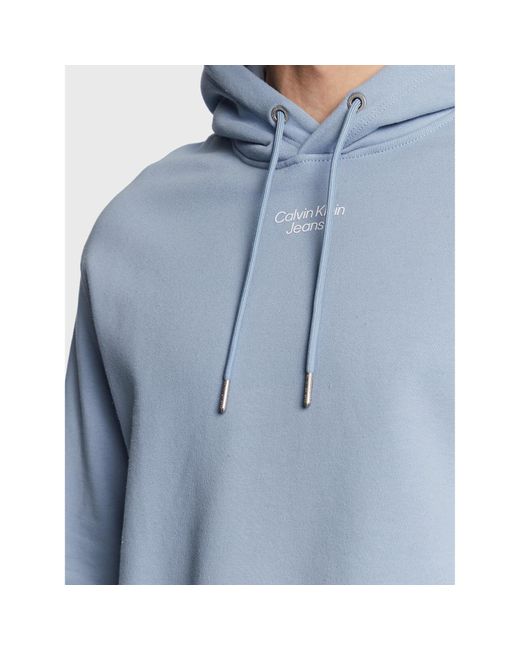 Calvin Klein Sweatshirt J30J320604 Relaxed Fit in Blue für Herren