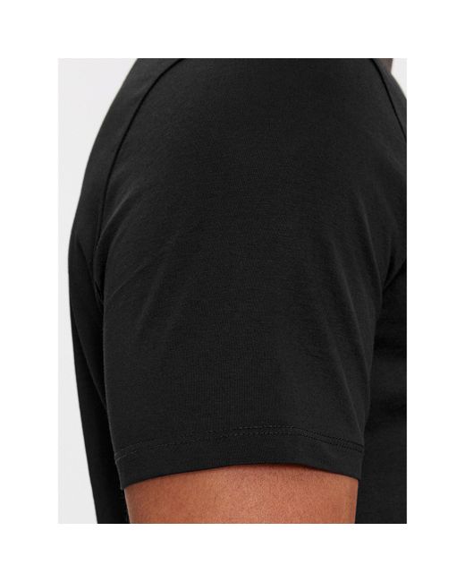 Armani Exchange T-Shirt 3Dzthq Zj9Az 1200 Regular Fit in Black für Herren