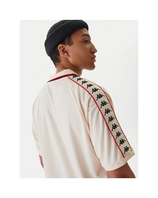 Kappa Technisches T-Shirt Banda Stafen 222 38254Uw Comfort Fit in Natural für Herren