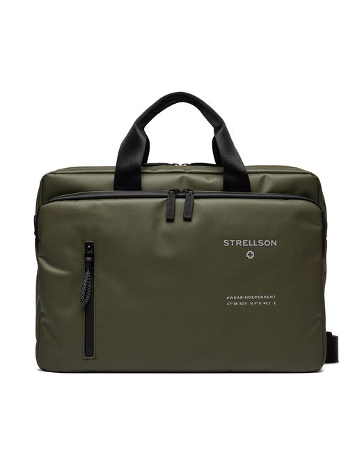 Strellson Laptoptasche Charles Briefbag Mhz 4010003048 in Green für Herren
