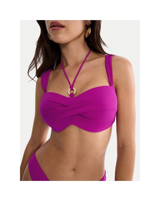 Triumph Purple Bikini-Oberteil Summer Twist Dp 10222253