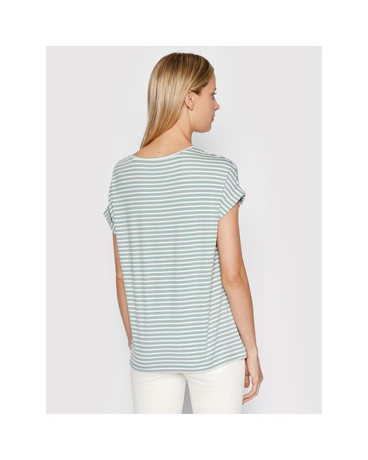 ONLY Blue T-Shirt Moster 15206243 Grün Relaxed Fit