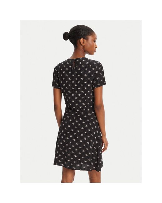 Tommy Hilfiger Black Kleid Für Den Alltag Dw0Dw21120 Regular Fit