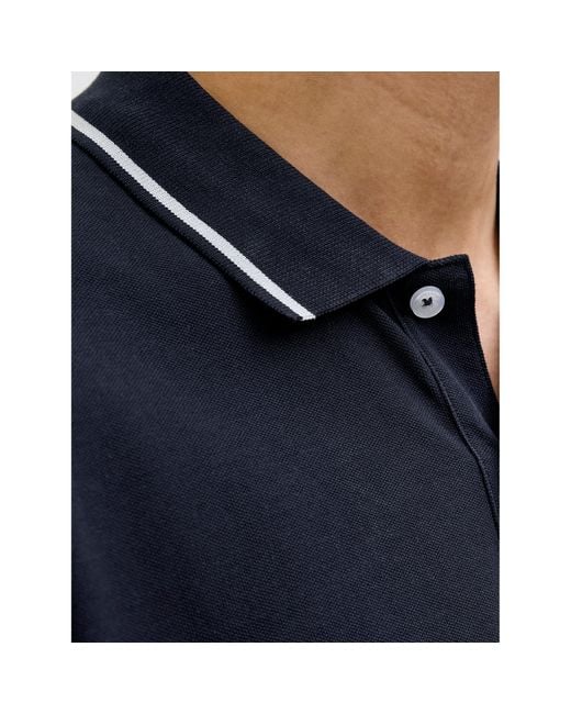 Jack & Jones Poloshirt Hudson 12269238 Regular Fit in Blue für Herren