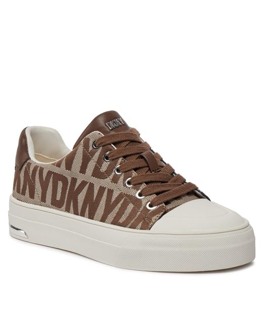 DKNY Brown Sneakers York K1448529