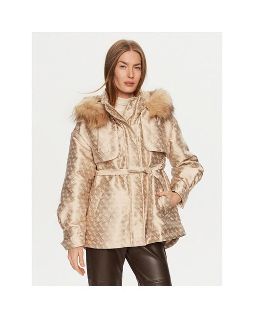 Guess Natural Parka W4Bl35 Wfir2 Regular Fit